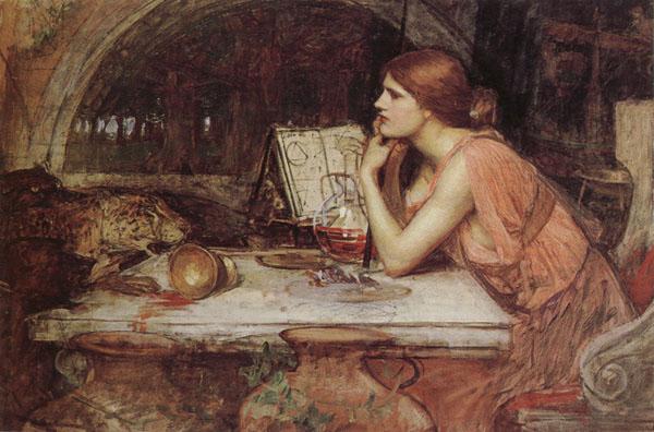 John William Waterhouse Sketch of Circe